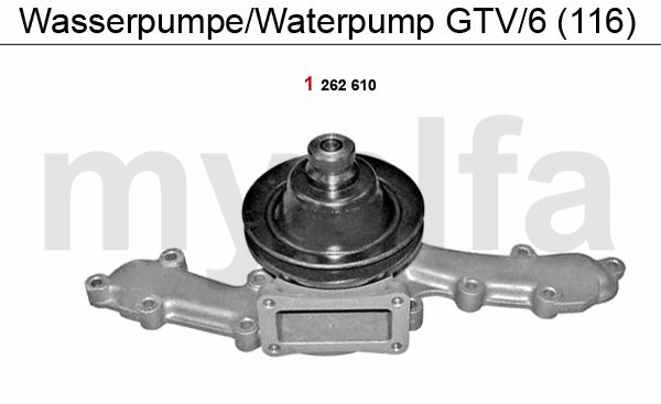 WATERPUMP GTV/6