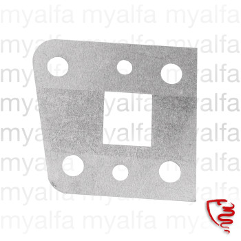 DOOR HINGE SPACER TOP         GT SERIES 1 - 1mm STAINLESS   STEEL