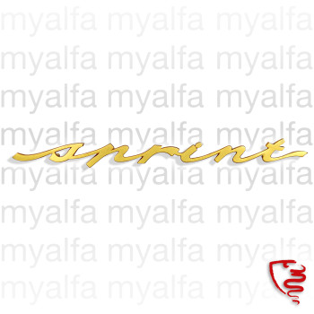 SCRIPT "sprint" - 750/101     1300 SPRINT, GOLD, 190 MM     