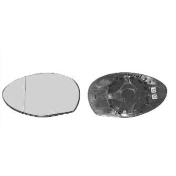 REPLACEMENT GLASS FOR LEFT    OUTER MIRROR 147,NUOVO GT     