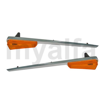 SET INDICATOR REPEATORS GIULIA Ti / SUPER, LONG CHROME