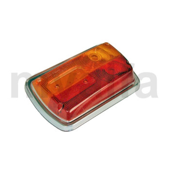 REAR LIGHT LENSE GT BERTONE 1300-1750 RIGHT CARELLO WITH PLASTIC BACKING