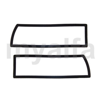 SET RUBBER SEALS BODY/ REAR LIGHT SPIDER 1970-82