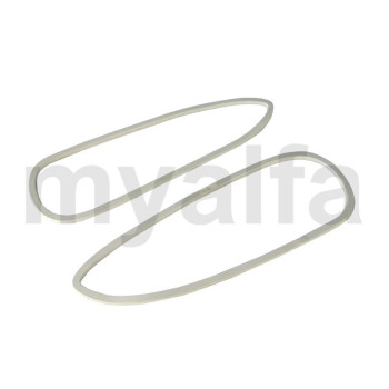 SET RUBBER GASKETS TAIL LAMP LENS - 750/101 GIULIETTA SPRINT 1958-65