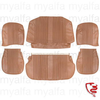 SET SEAT COVERS FRONT/REAR    GIULIA TI, 1966-72,           VINYL SKAI CINGHIALE 574