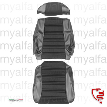 SEAT COVER 1750 2nd SERIES    VINYL SKAI BLACK 572/660      