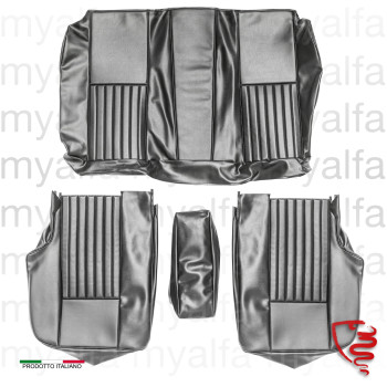 REAR SEAT COVER BERLINA 1750 1st SERIES 1968-70, VINYL SKAI BLACK 572