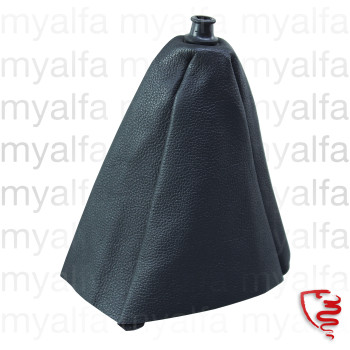GEAR LEVER GAITER GT BERTONE 2000, LEATHER BLACK