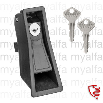 BOOT RELEASE HANDLE PLASTIC BLACK