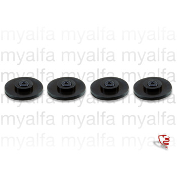SET BACKING FOR REAR QUARTER WINDOW HANDLE GT BERTONE 