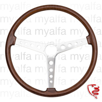 STEERING WHEEL 385mm WOOD GTA / TZ 1 / TZ 2