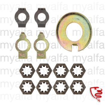 TAB WASHER SET 13 PIECES MAIN BEARING / CAMSHAFT / PULLEY