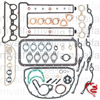ENGINE GASKET SET WITHOUT     HEAD GASKET AND O-RINGS       CARBURETTOR FROM 1982 ON