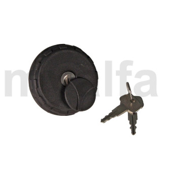 FUEL FILLER CAP (SCREW IN,    LOCKABLE, WITHOUT VENTILATION FROM 1982 ON