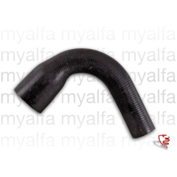 RADIATOR HOSE RADIATOR / INTAKE MANIFOLD 105 1300/1600 SCREW IN THERMOSTAT (RADIATOR WITH 4 LATERAL HOLDERS), 101 SPIDER VELOCE, SS LATE CARS