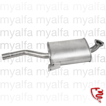MIDDLE EXHAUST SECTION GIULIA/ GT BERTONE/BERLINA HANGING PEDALS