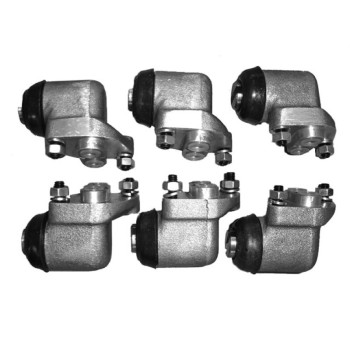 WHEEL BRAKE CYLINDER SET 101  FRONT w. 3 BRAKESHOES         