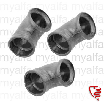 SET CONNECTION RUBBERS HEATER BOX - 750/101 SPRINT FROM 1958 ON, BERLINA FROM 1957 ON
