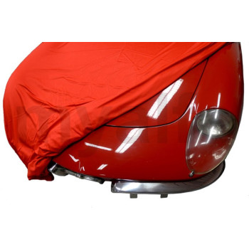 CAR COVER ECOLINE SPIDER 105/115 AND GT BERTONE, RED