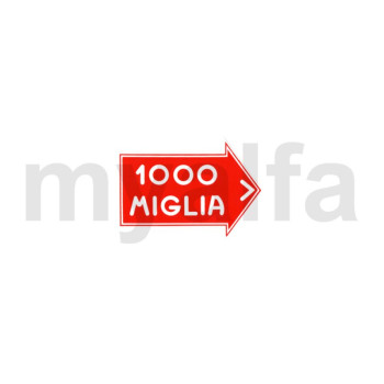 "STICKER ""MILLE MIGLIA""                                   