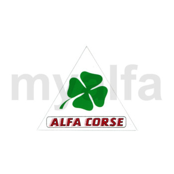 STICKER "ALFA CORSE"                                        