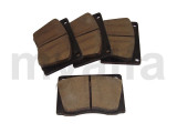FRONT BRAKE PADS,TYPE 101     SPIDER/SPRINT AND 2600        
