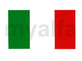 "STICKER ""ITALIAN FLAG"" 120                               