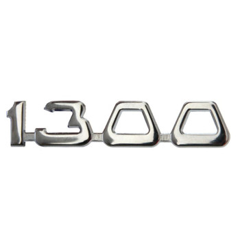 skrift "1300" Giulietta Sp rint (750/101) 80mm, verchrohm t