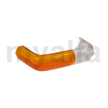 Blinkerglas 2600 Touring Spider, orange/hvid, for højre