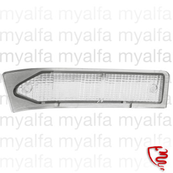 blinklysglas Alfetta GT/V 116 1.Serie, højre ,hvid/hvid