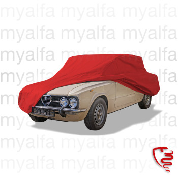 Car Cover rød Gr.L, Giulia, Al fetta, GT/V (116), /SZ (ES30 ), 75, 90, 155, 156, GTV/Spide