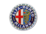 stofmærke "Alfa Romeo Milano" 85mm 