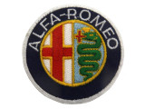 stofmærke "Alfa Romeo" 70mm  
